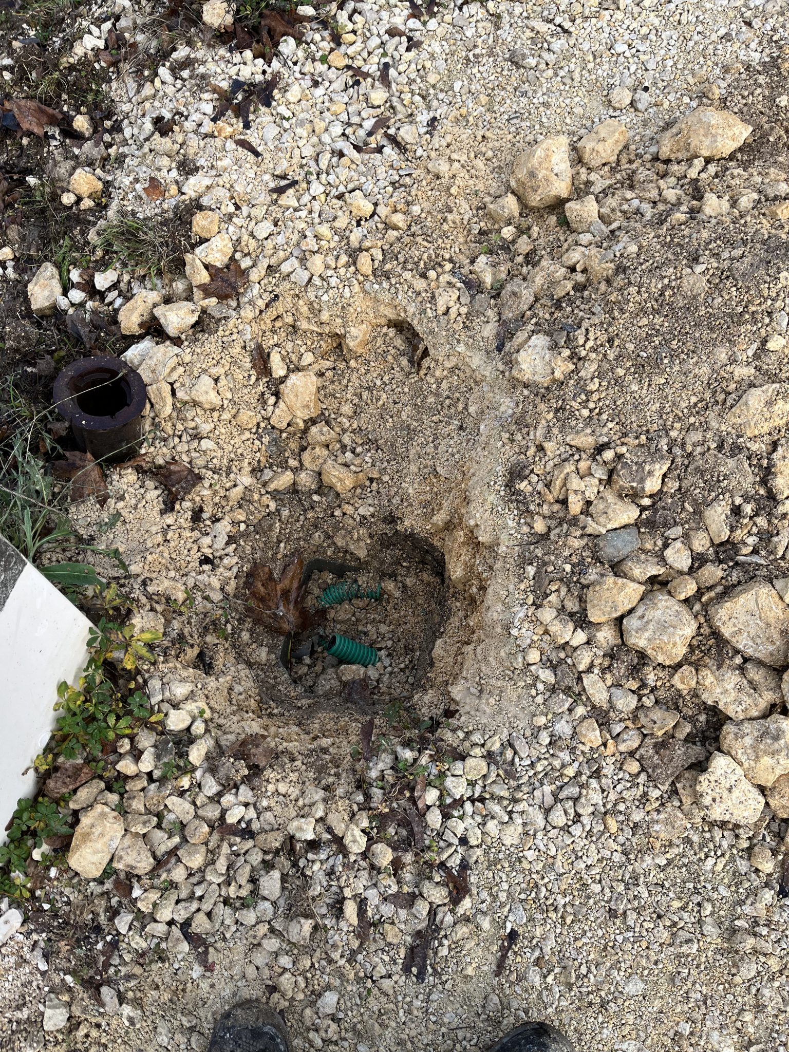 Débouchage fourreau télécom fibre FRINET TELECOM exemple intervention